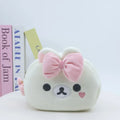 NEW Rilakkuma Girl Bowknot Plush Makeup white Korilakkuma bear Plushes Cosmetic Storage Bag Large Capacity Organizer Handbags