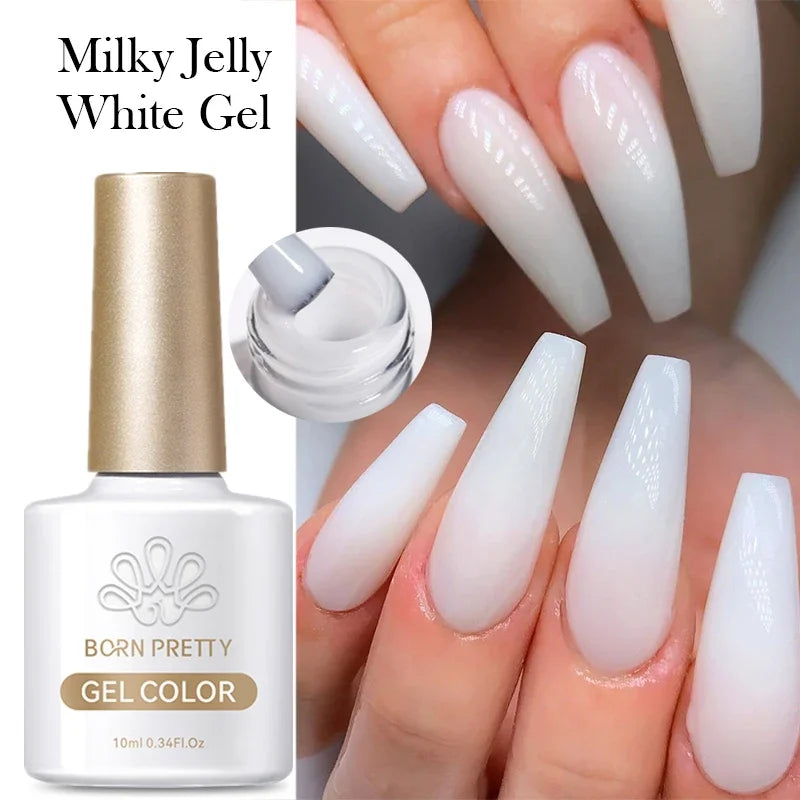 BORN PRETTY 10ml Pink Water Light Cat Magnetic Gel Polish Spaking Glitter UV LED Soak Off Gel Varnish Crystal DIY Manicure
