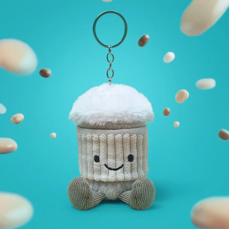 Cartoon Christmas Peanut Doll Plush Toy Bag Pendant Keychain Christmas Gift