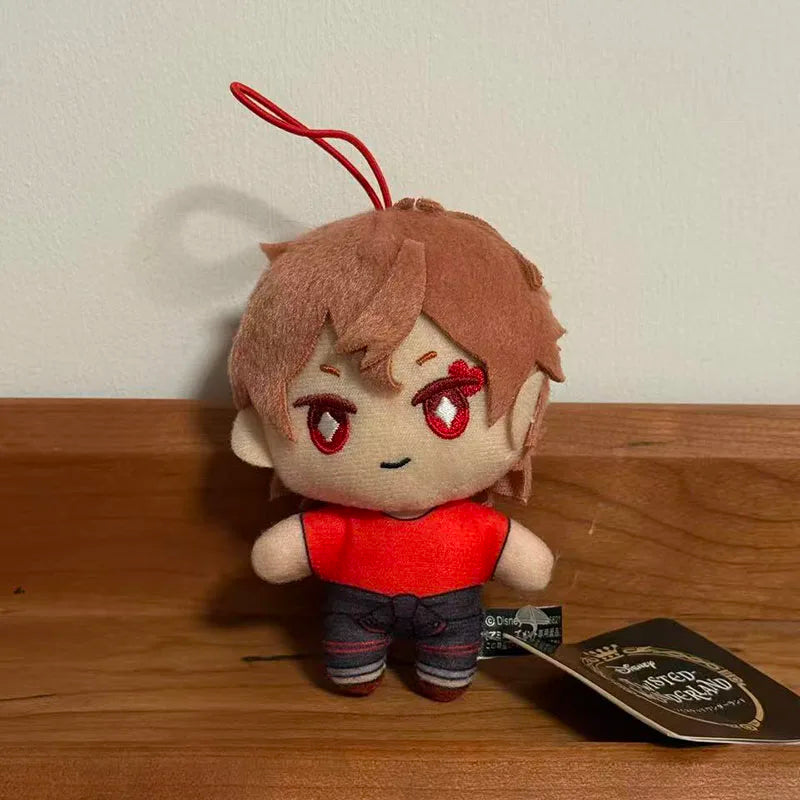 New 10cm Trey Kalim Plush Twisted Wonderland Plush Toy Leona Kingscholar Soft Stuffed Dolls for Boys Peluche Plush Keychain