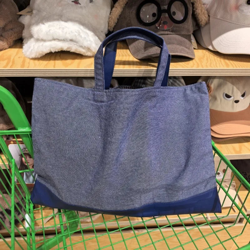 Handbag Girl Rabbit Embroidered Tote Bag 780465/780436 32*43cm 100% Cotton High Quality Shopping Bag