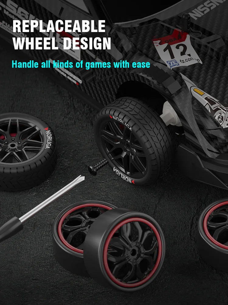 1/14 Large Remote Control Drift Car 2.4G 50km/h High Speed Electric RC Racing Supercar Toys for Boys Children's Birthday Gift