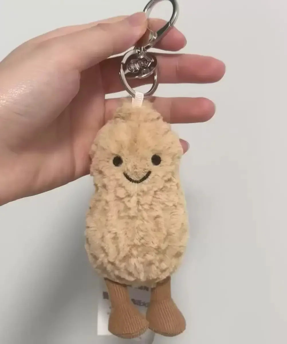 2025 New Jelly Fun With Tag Cherry Key Chain Cute Key Chain Bag Pendant Accessories Doll Pendant Girls And Ladies Holiday Gifts