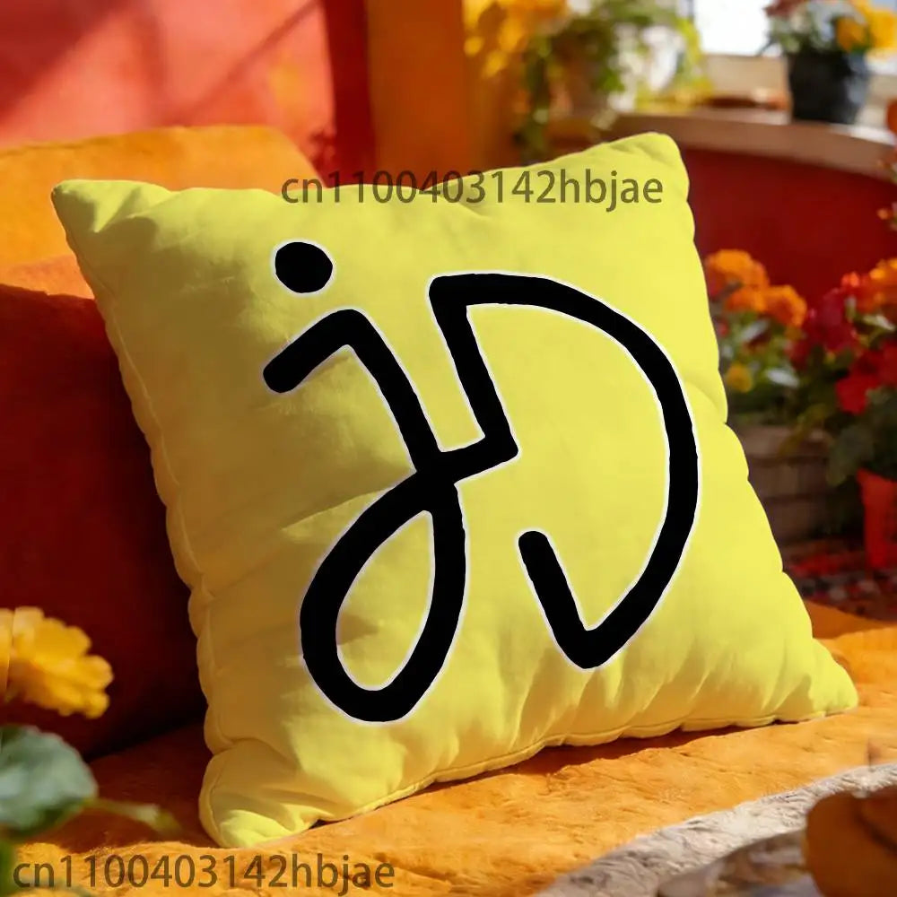 Thai CP JoongDunk Pillow Case For Sofa Decor Car Office Room Printing Cushion Cover Decorations and Protector