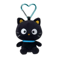 Kawaii Sanrio Choco Plush Doll Keychain Anime cute Black Cat Bag Accessories heart buckle Chococat Stuffed Animals Small Gift
