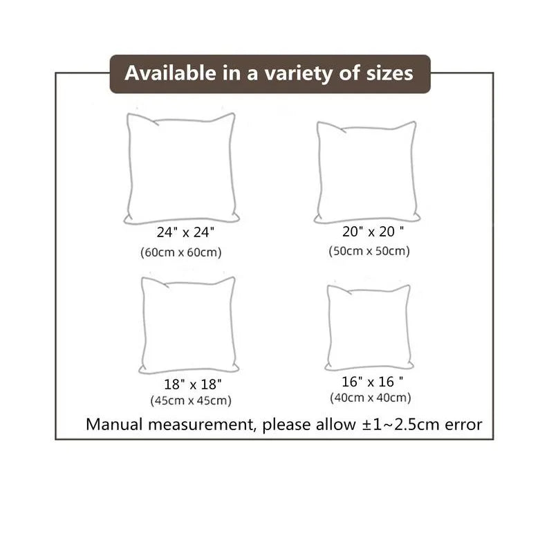 Colorful Creative Pillowcase Car Decoration Living Room Office Home Pillowcase