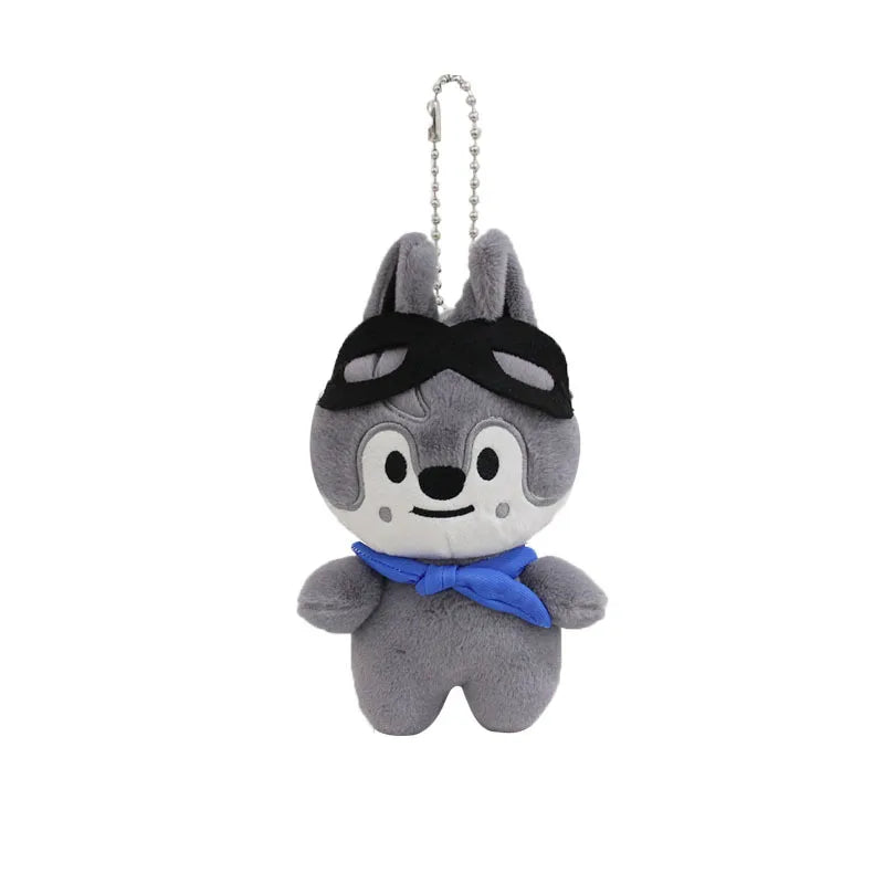 10cm Pilot5 Fm Plush Doll Toy Field Li Longfu Keychain Kawaii Anime Stuffed Animals Plus Toys Gifts