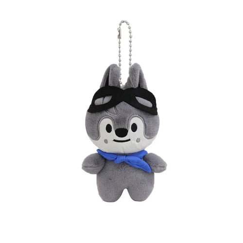 10cm Pilot5 Fm Plush Doll Toy Field Li Longfu Keychain Kawaii Anime Stuffed Animals Plus Toys Gifts