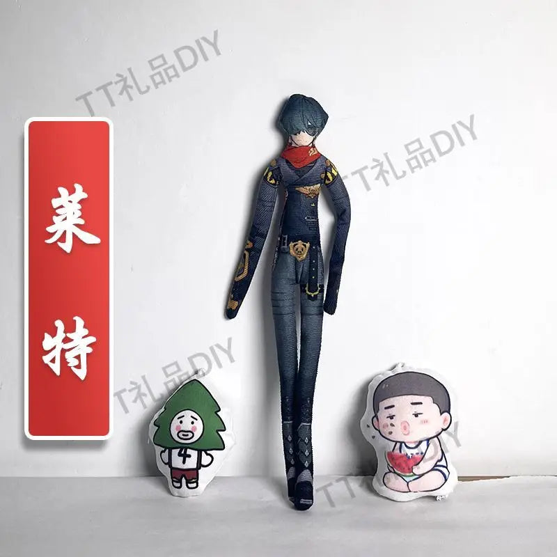 Game Zenless Zone Zero Wise Belle Nicole Demara Von Lycaon Cosplay Doll Plush Stuffed Dolls Abstract Twistable Wire Accessories