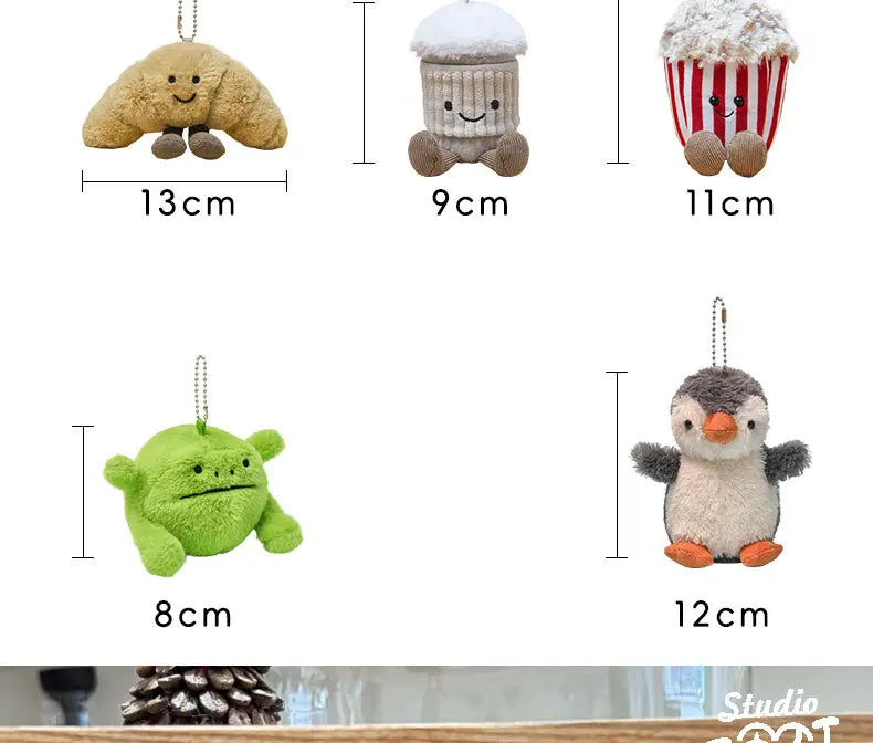 cute Doll kawaii Plush Toy Pendant Keychain kawaii backpack Girl Gift