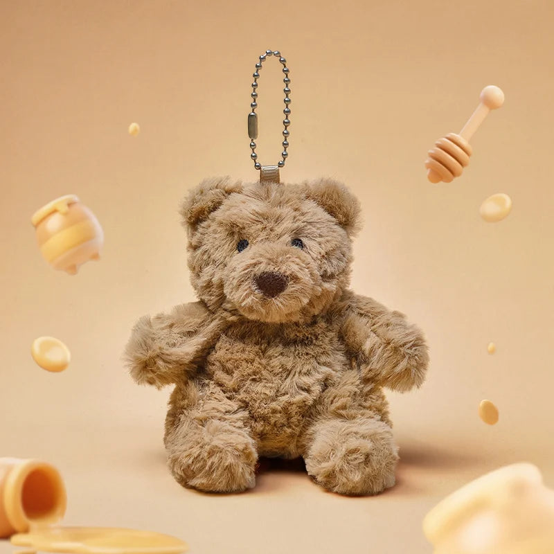 Cartoon Christmas Peanut Doll Plush Toy Bag Pendant Keychain Christmas Gift