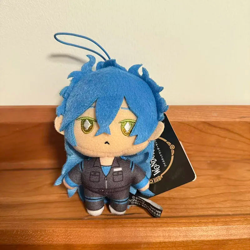 New 10cm Trey Kalim Plush Twisted Wonderland Plush Toy Leona Kingscholar Soft Stuffed Dolls for Boys Peluche Plush Keychain