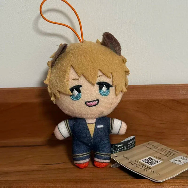 New 10cm Trey Kalim Plush Twisted Wonderland Plush Toy Leona Kingscholar Soft Stuffed Dolls for Boys Peluche Plush Keychain