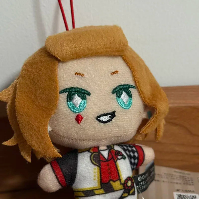New 10cm Trey Kalim Plush Twisted Wonderland Plush Toy Leona Kingscholar Soft Stuffed Dolls for Boys Peluche Plush Keychain