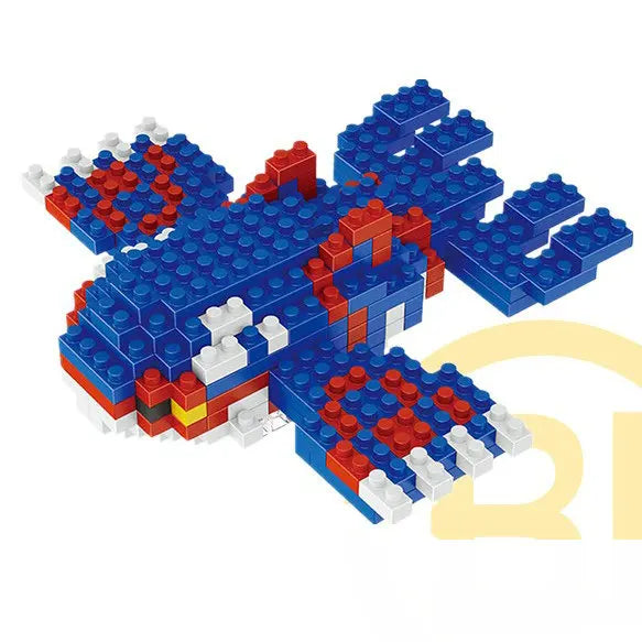 DIY Pokemon Blocks Small Cartoon Mini Building Block Pikachu Charizard Eevee Mewtwo Anime Assemble Action Model Dolls Toys