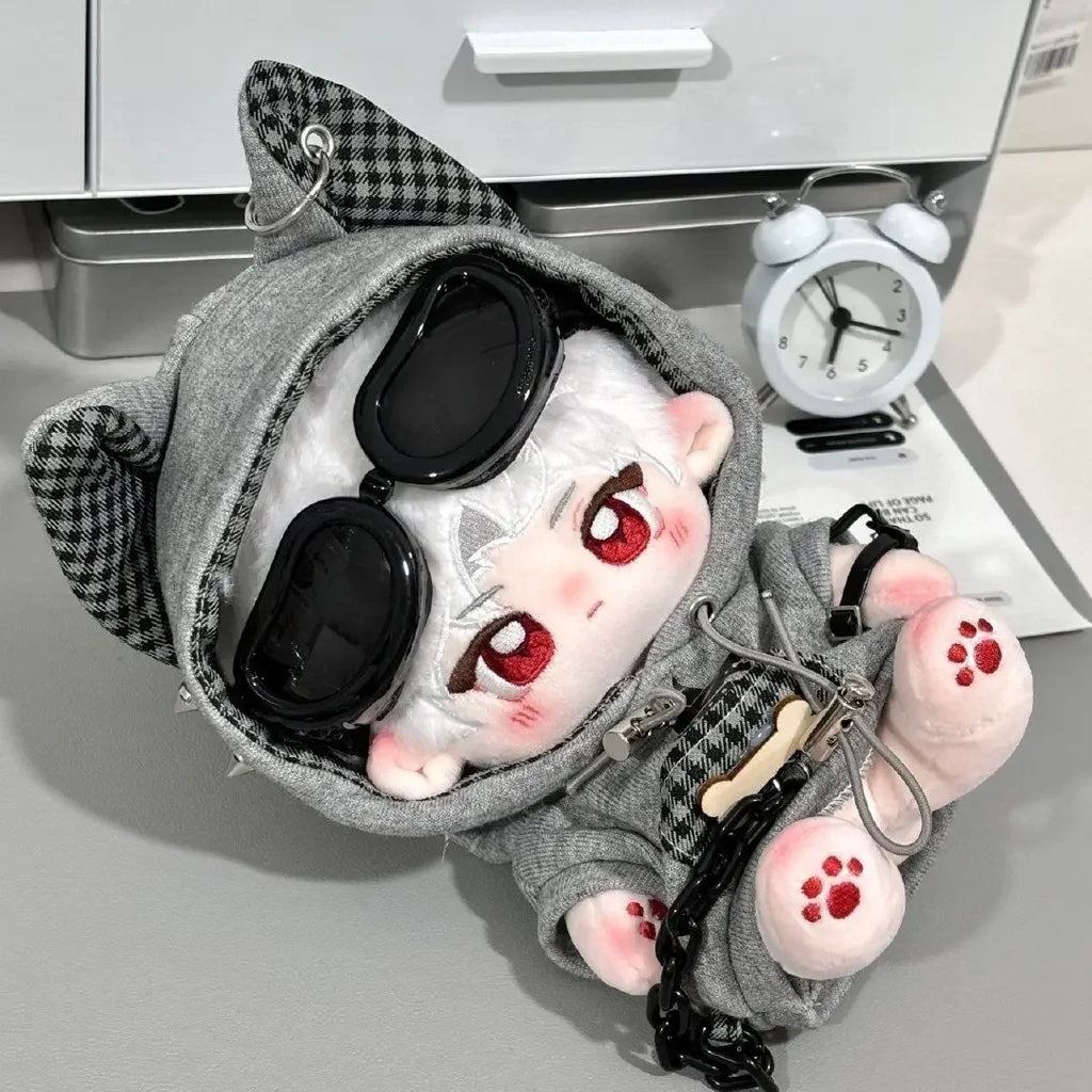 Anime Love and Deepspace Sylus Soft Plush Doll Body Plushie Dress Up Cotton Dolls Toys 20cm Cosplay Birthday Gift