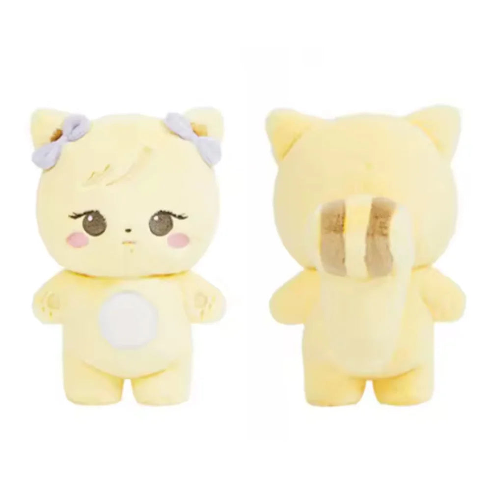 20cm kpop Pink Character Plush Doll BORN PINK World Tour Official Plushies Jennie Lisa Rose Jisoo Kawaii Stuffed Animals