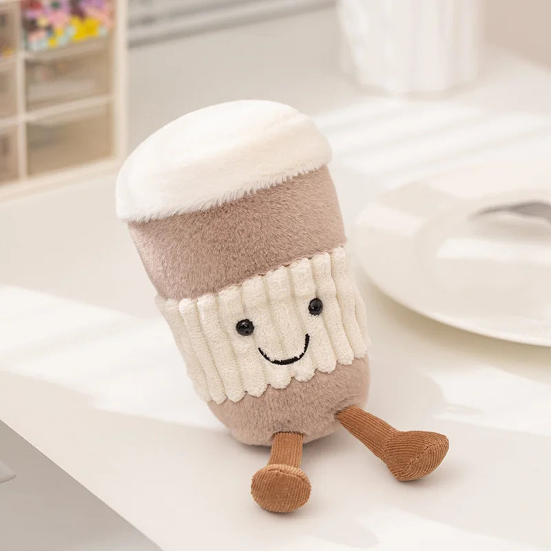 Jellycat's latest afternoon tea series stuffed plush toys, figurines, cartoon anime, cute children's birthday gifts, fun dolls