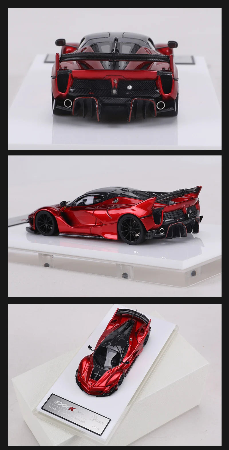 MerakSpace 1:64 FXXK EVO Resin Model Car Limited Edition99