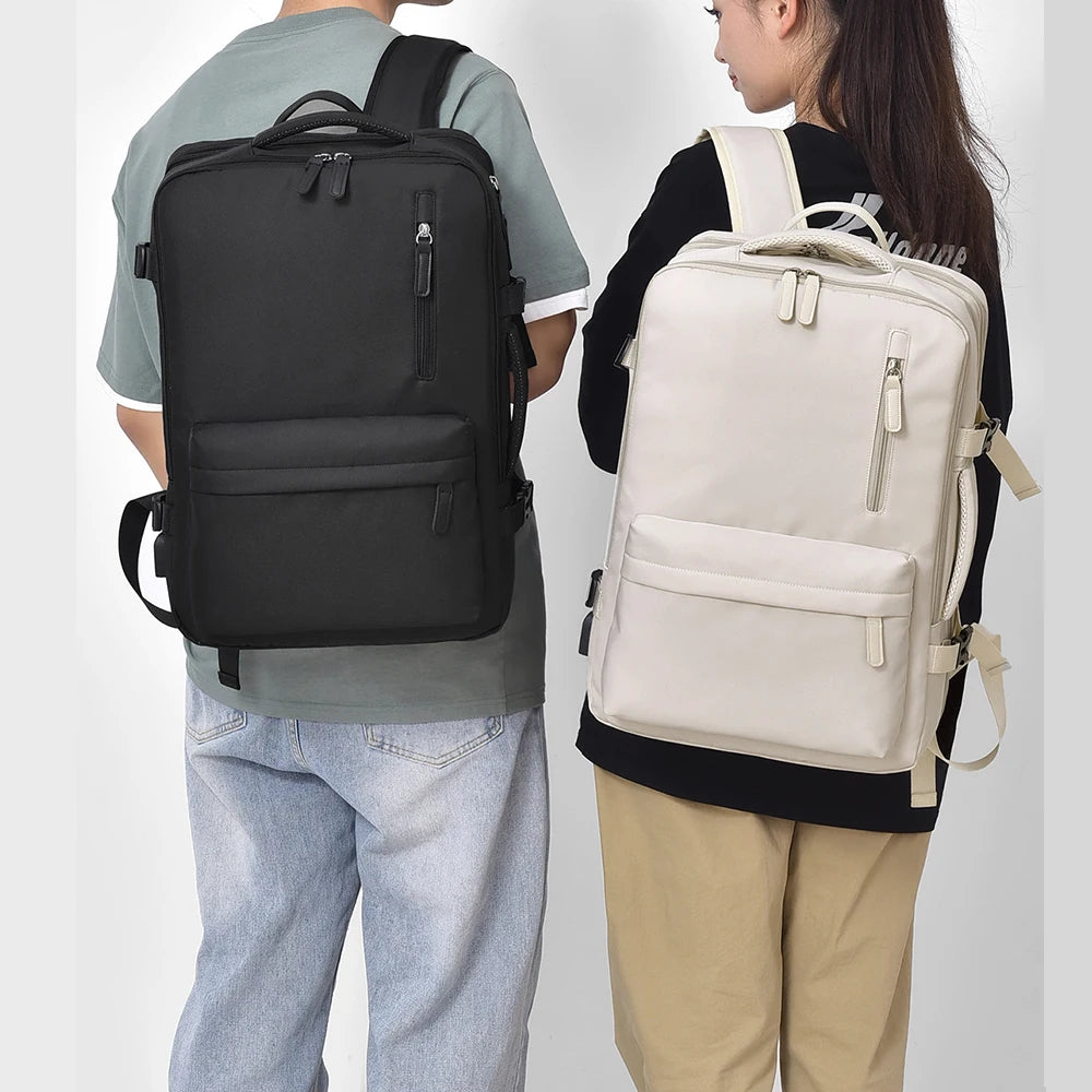 Geestock Travel Backpack Large Capacity Cabin Bags Carryon For Laptop 15.6 Inch Backpack Waterproof Luggage Backpack Ryanair