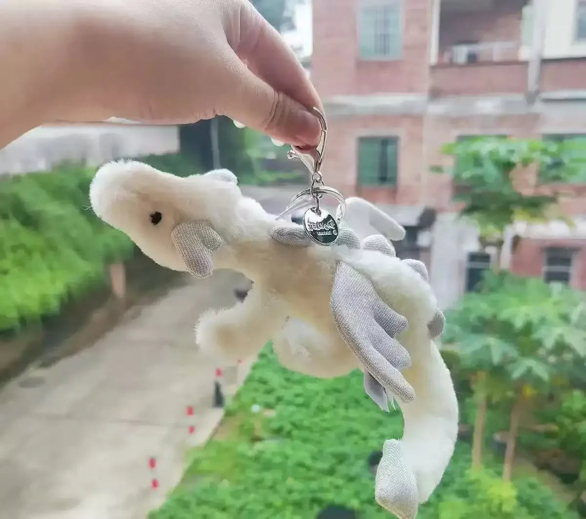 2025 New Jelly Fun With Tag Cherry Key Chain Cute Key Chain Bag Pendant Accessories Doll Pendant Girls And Ladies Holiday Gifts