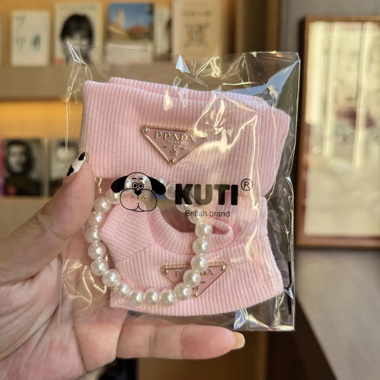 Fashion Sweater Clothes for Labubu Dolls Accessories Korea Style Pearl Necklace for Labubu V1 V2 Dolls Clothes Outfit Accessorie