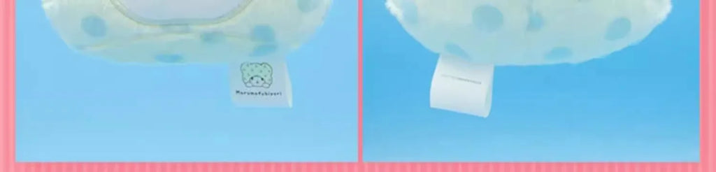 Genuine Sanrio Marumofubiyori Bear Cinnamoroll Plush Toys Keychain Kawaii Small Pendant Keyring Kids Stuffed Toys Birthday Gifts