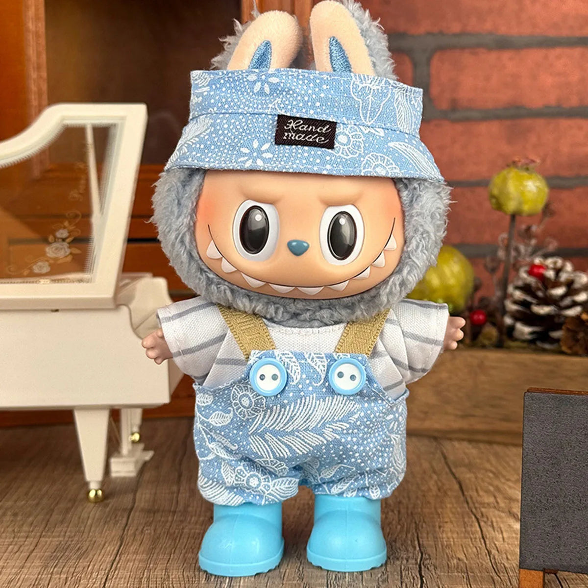 Cute Mini Doll's Clothes Outfit Accessories for Labubu v1/v2 Clothes Set Decoration Kid Toy Gift