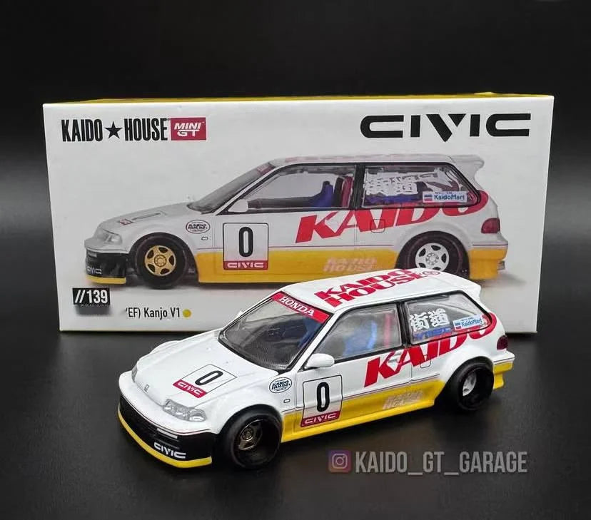 1/64 KaidoHouse hidden NSX R33 R34 Datsun 510 EF Pickup