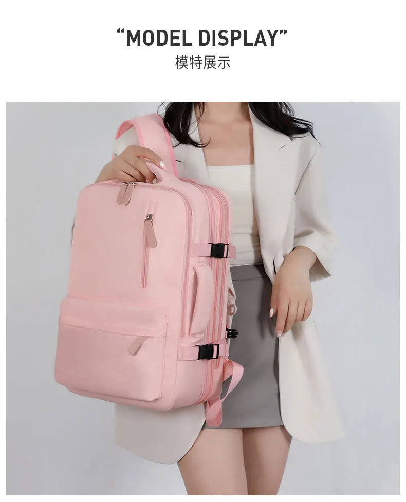 New Airplane-Specific Backpack, Boarding Hand Luggage Backpack, Airplane Travel Laptop Backpack, Student Backpack, Unisex Backpack, Short-Distance Business Trip