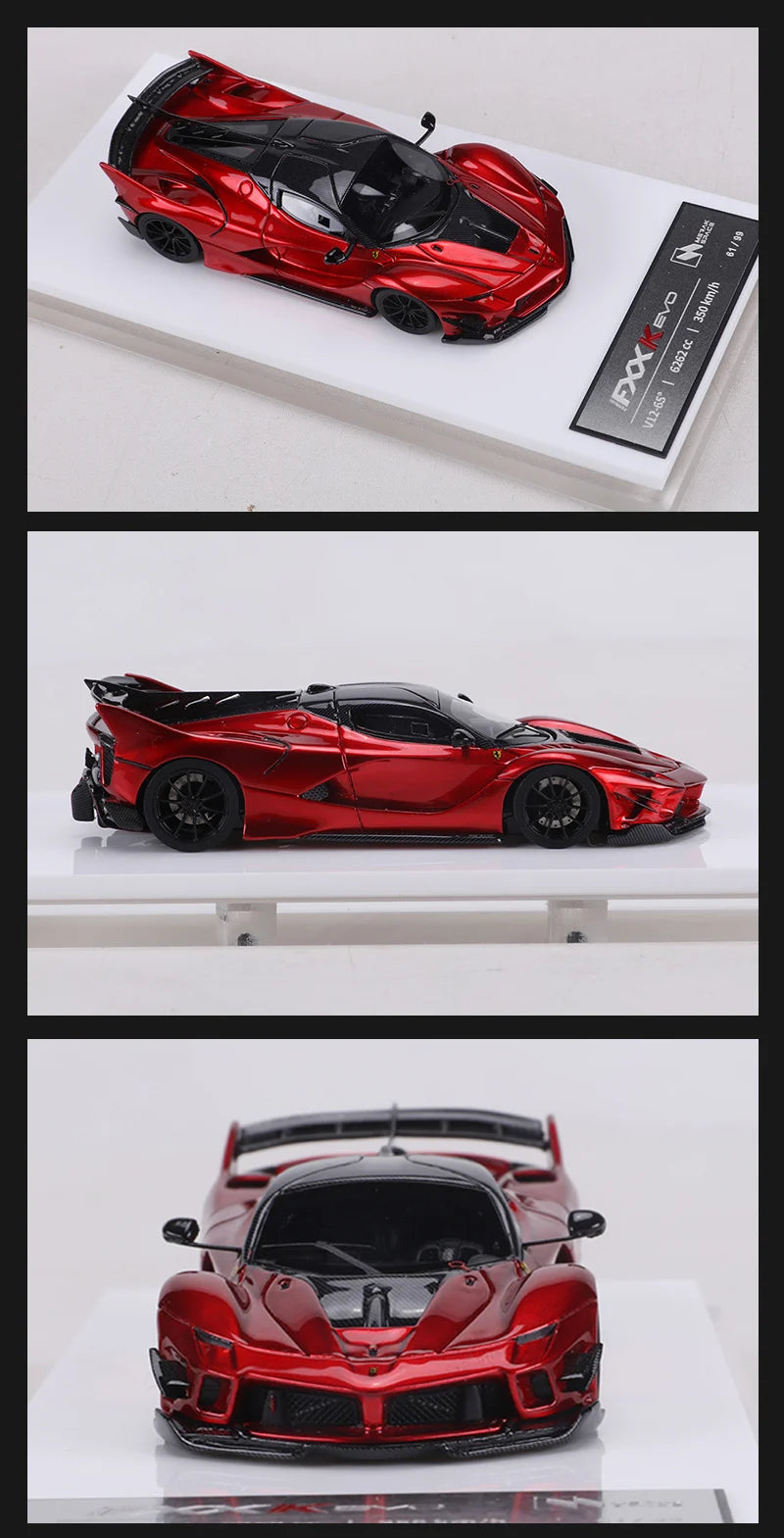 MerakSpace 1:64 FXXK EVO Resin Model Car Limited Edition99