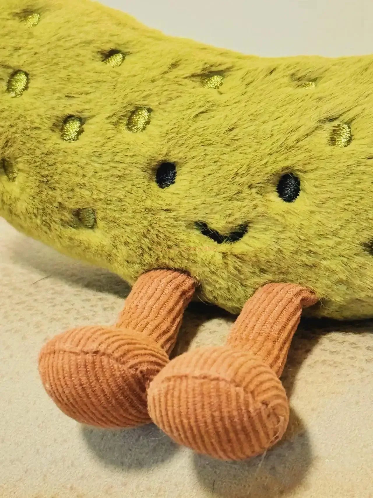 Jellycat Fun Vegetable Potato Plush Toy Pickled Cucumber Coffee Bean Doll Creative Personality Soothing Doll Girl Birthday Gift