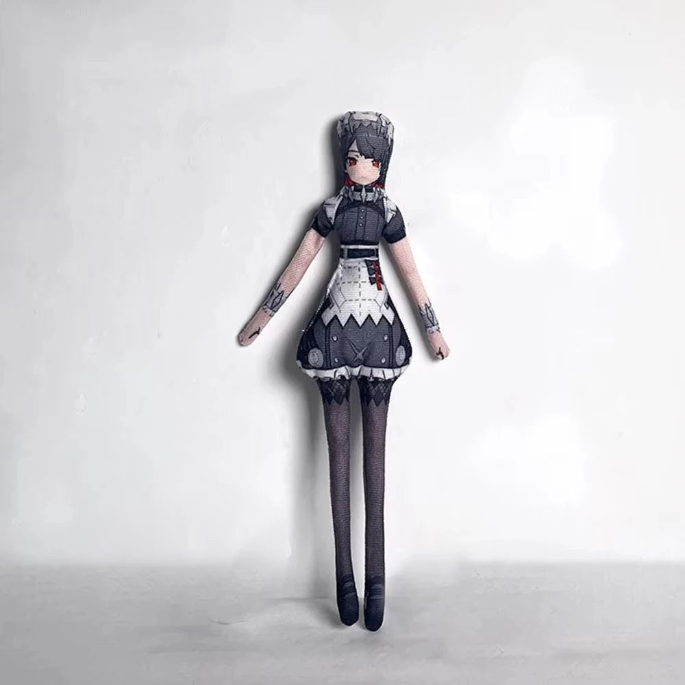 Game Zenless Zone Zero Wise Belle Nicole Demara Von Lycaon Cosplay Doll Plush Stuffed Dolls Abstract Twistable Wire Accessories