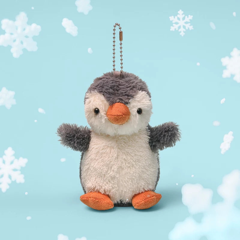 Cartoon Christmas Peanut Doll Plush Toy Bag Pendant Keychain Christmas Gift