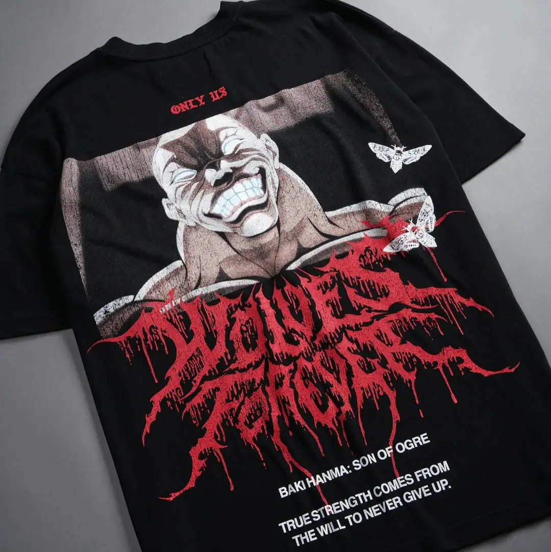 Japanese Anime T Shirt Y2K Clothes Mens Womens Hip Hop Cartoon Anime Character Retro Oversized Tshirt Cotton Short Sleeved Tops