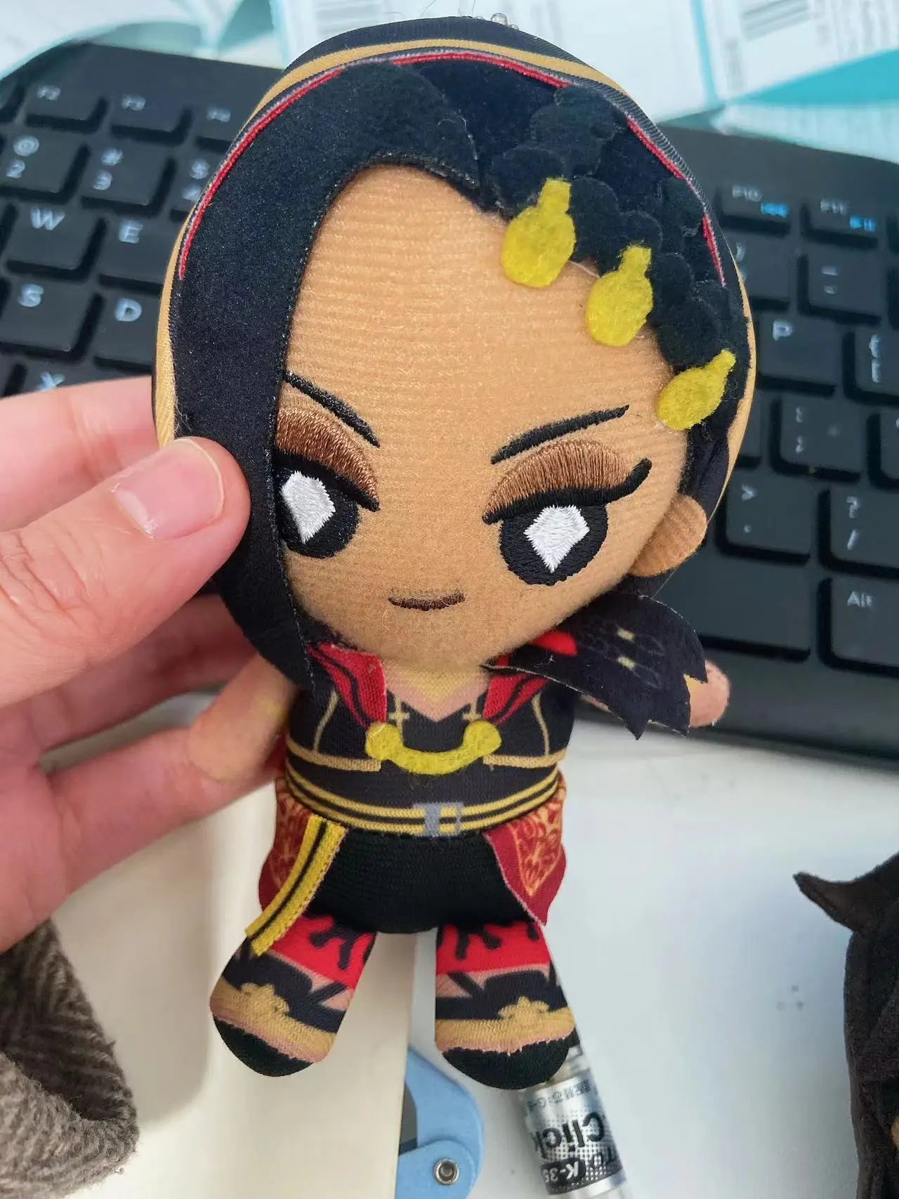 New 10cm Trey Kalim Plush Twisted Wonderland Plush Toy Leona Kingscholar Soft Stuffed Dolls for Boys Peluche Plush Keychain