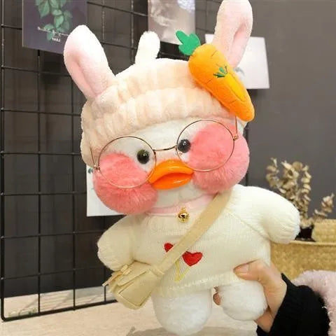 30cm Pato Plush Lalafanfan Duck Cute Stuffed Toys yellow Duck Hug  Flifan Duck Kawaii Plushes Animal Plushies Pillow Soft Toy