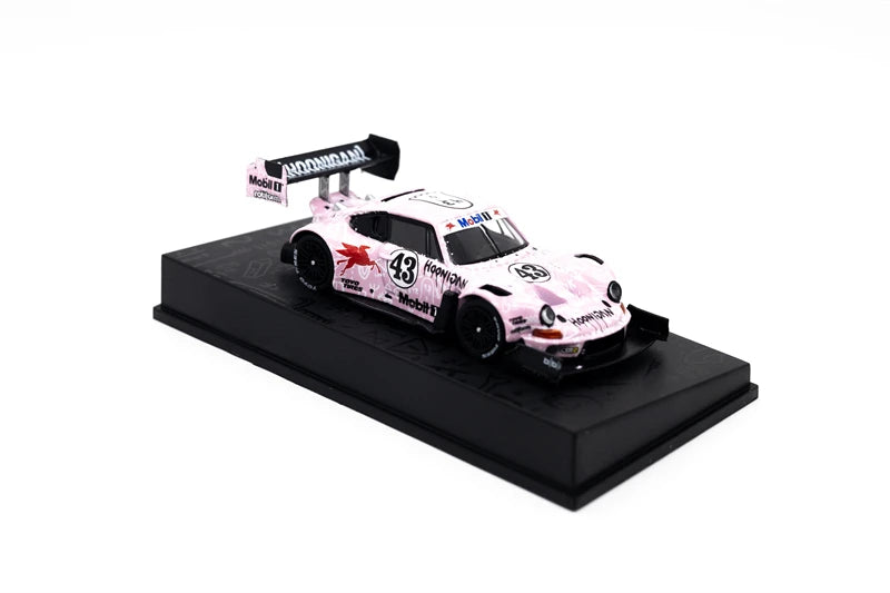 SPARK 1:64 HOONIPIGASUS No.43 Pikes Peak  2022 pink Diecast Model Car