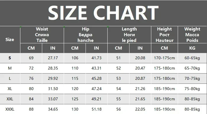 Paris Printed Casual Work Shorts Men's Multi-pocket Loose Drawstring Cargo Shorts Outdoor Sports Short Pants for Men Streetwear