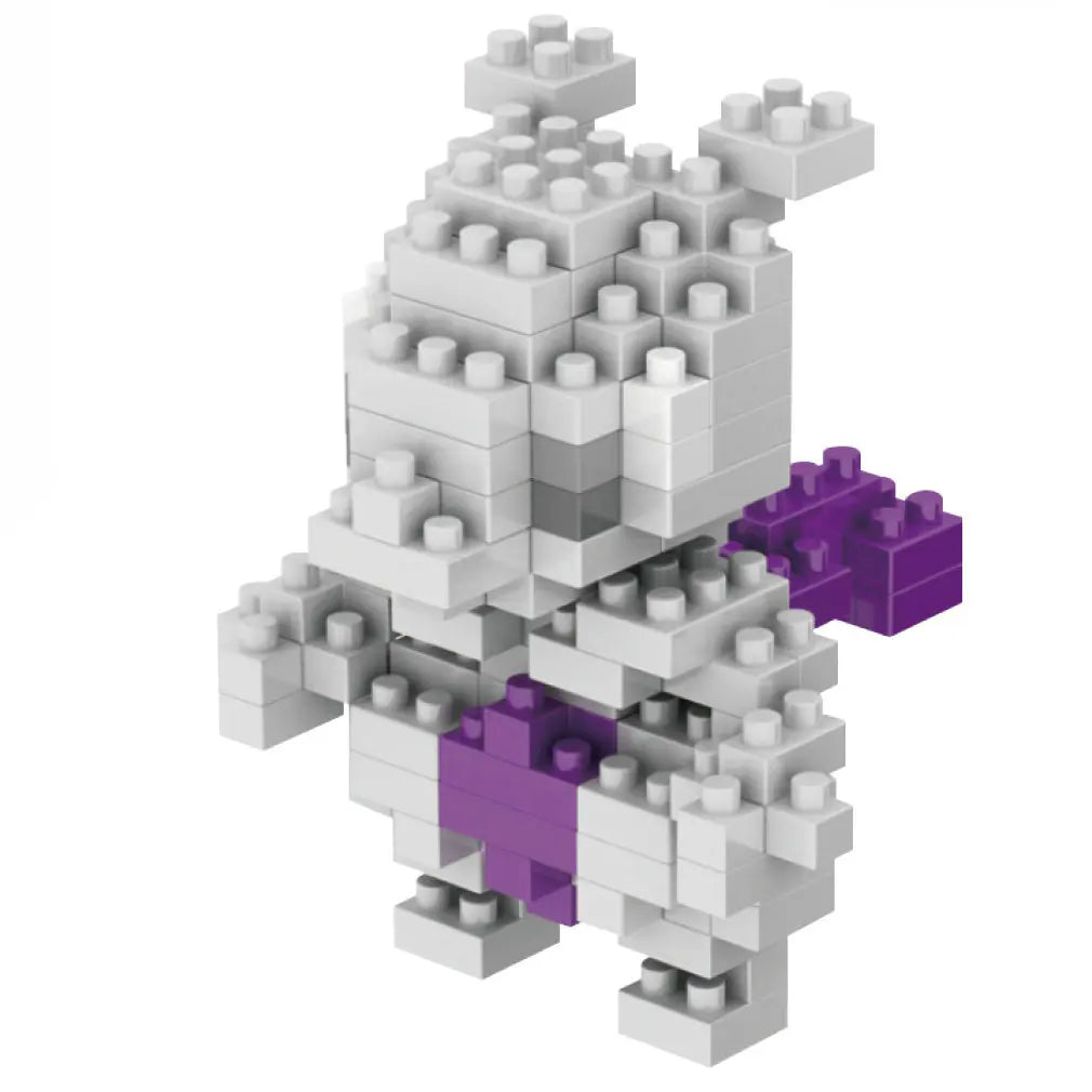 DIY Pokemon Blocks Small Cartoon Mini Building Block Pikachu Charizard Eevee Mewtwo Anime Assemble Action Model Dolls Toys