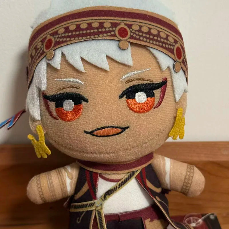 New 10cm Trey Kalim Plush Twisted Wonderland Plush Toy Leona Kingscholar Soft Stuffed Dolls for Boys Peluche Plush Keychain