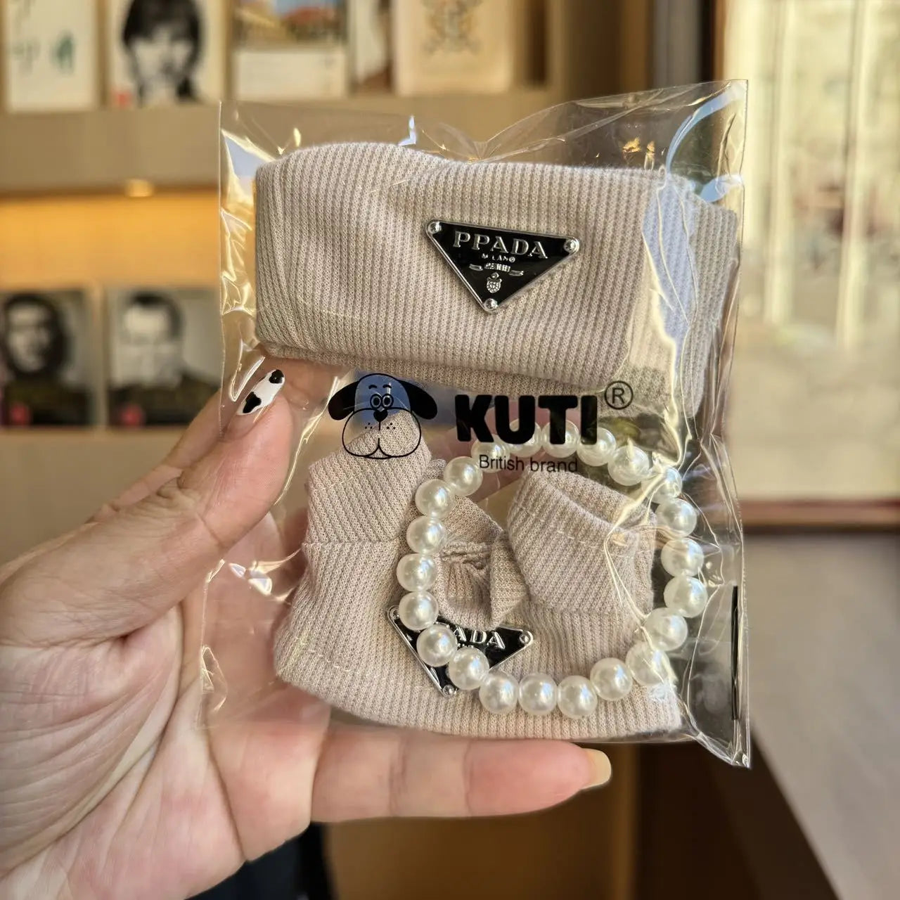 Fashion Sweater Clothes for Labubu Dolls Accessories Korea Style Pearl Necklace for Labubu V1 V2 Dolls Clothes Outfit Accessorie