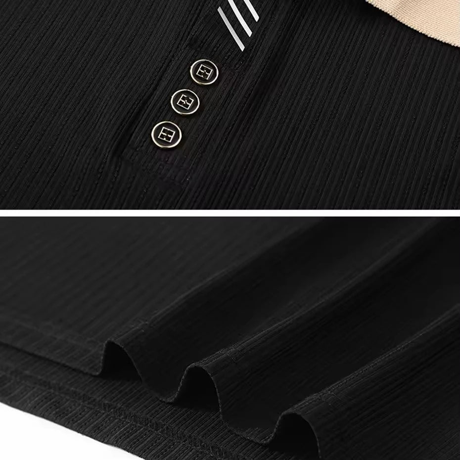 13XL 10XL Plus Size Polo Shirts Men Summer Short Sleeve Polo Shirts Male Contrast Color Polo Shirts Big Size 13XL