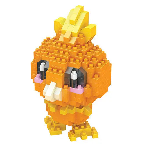 DIY Pokemon Blocks Small Cartoon Mini Building Block Pikachu Charizard Eevee Mewtwo Anime Assemble Action Model Dolls Toys