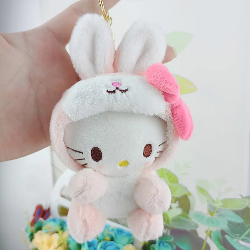 Cute Sanrio Into Baby Rabbit Keychain Doll Pendant Into Rabbit Gift Doll Plush Toy