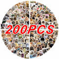 Funny Kawaii Cat Stickers Animal Dog