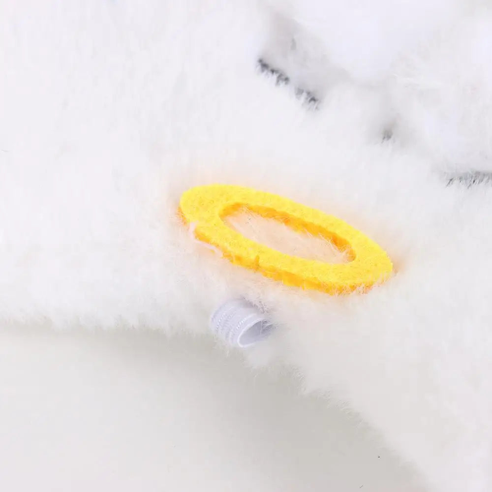 Cute Bag Keychain Plush Photocard Case Cartoon Bag Keychain Fox Photocard Case Idol Photos Protective Cover Student Card Holder