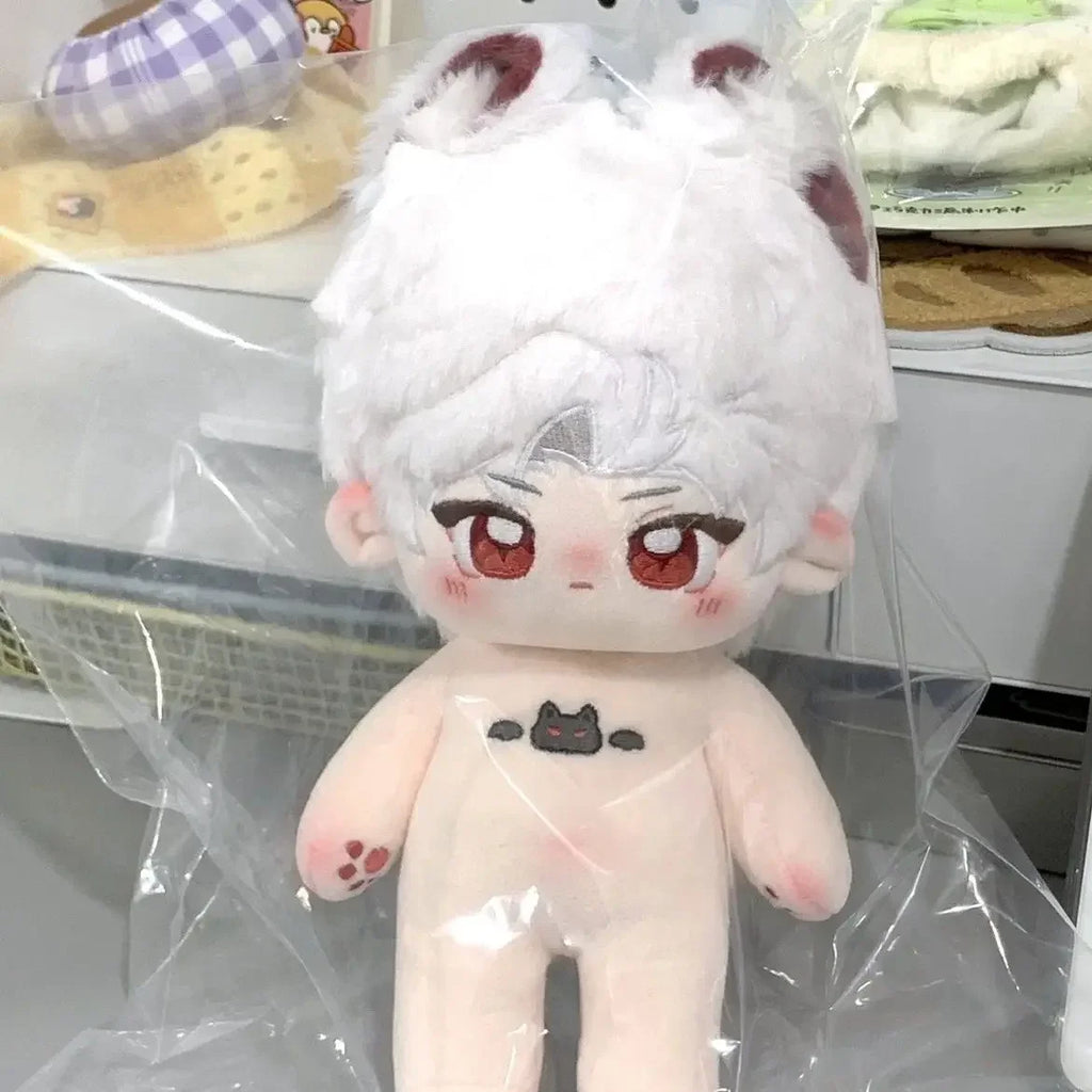 Anime Love and Deepspace Sylus Soft Plush Doll Body Plushie Dress Up Cotton Dolls Toys 20cm Cosplay Birthday Gift