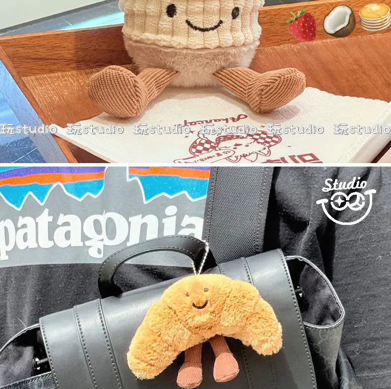 cute Doll kawaii Plush Toy Pendant Keychain kawaii backpack Girl Gift