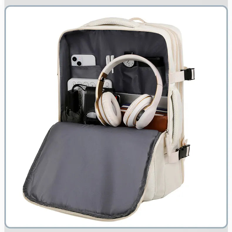 New Airplane-Specific Backpack, Boarding Hand Luggage Backpack, Airplane Travel Laptop Backpack, Student Backpack, Unisex Backpack, Short-Distance Business Trip